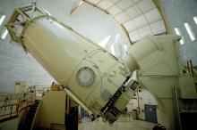 The 2.7-meter (107-inch) Harlan J. Smith Telescope at the University of Texas Mc