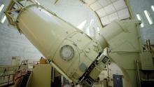 The 2.7-meter (107-inch) Harlan J. Smith Telescope at the University of Texas Mc
