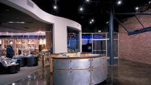 The Information Desk and the Astronomy Gift Shop at the Frank N. Bash Visitors C
