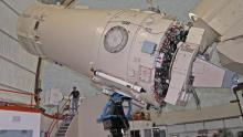 VIRUS-P on the Harlan J. Smith Telescope