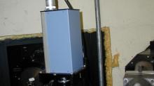 The scanco guider in place in the Coude slit room.