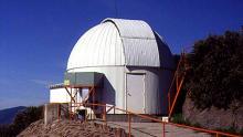 The dome of the 0.8-meter Telescope.