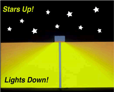 Stars up!, Lights down!