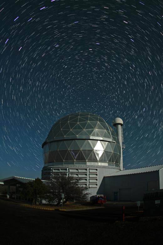 HET with star trails