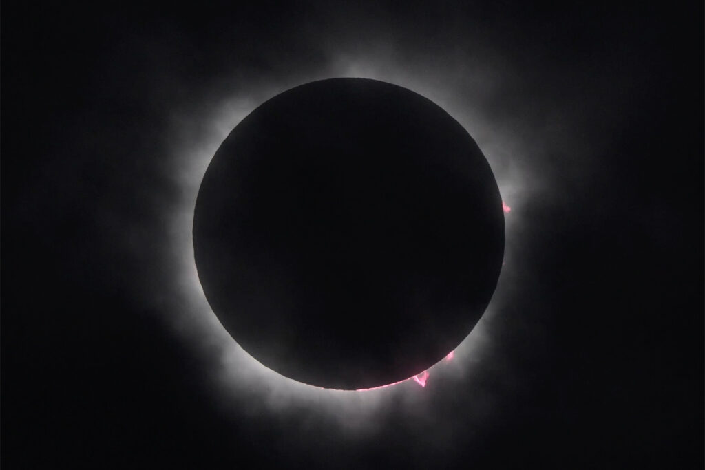 Total solar eclipse