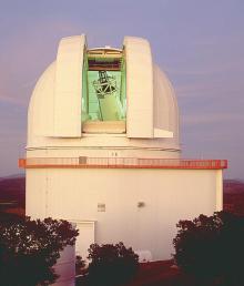 The 2.7-meter (107-inch) Harlan J. Smith Telescope at the University of Texas Mc