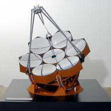 Model of the Giant Magellan Telescope.