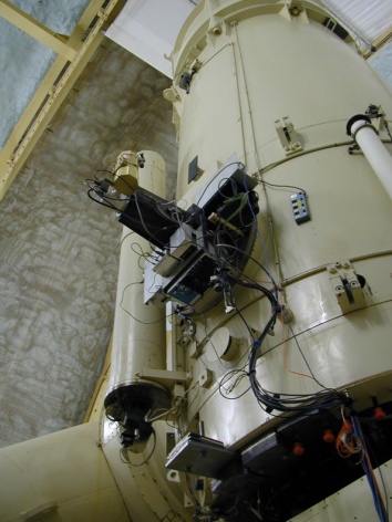 IGI mounted on the 2.7-meter Harlan J. Smith Telescope.