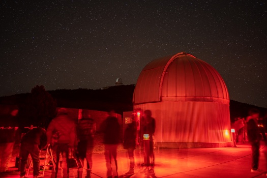 Telescope Viewing during a Star Party