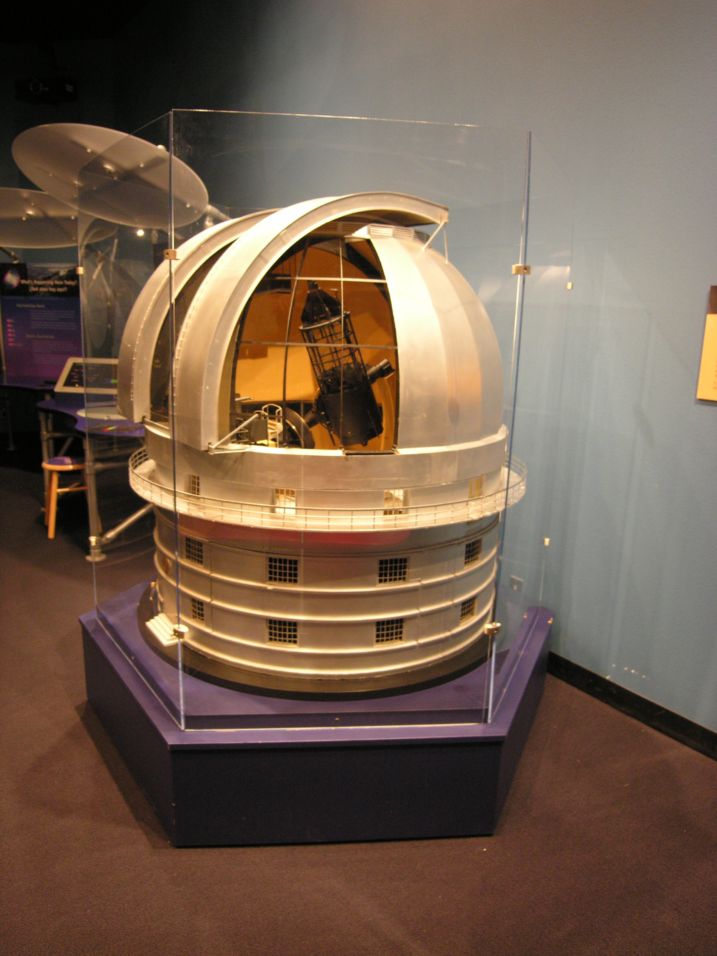 Struve Telescope model
