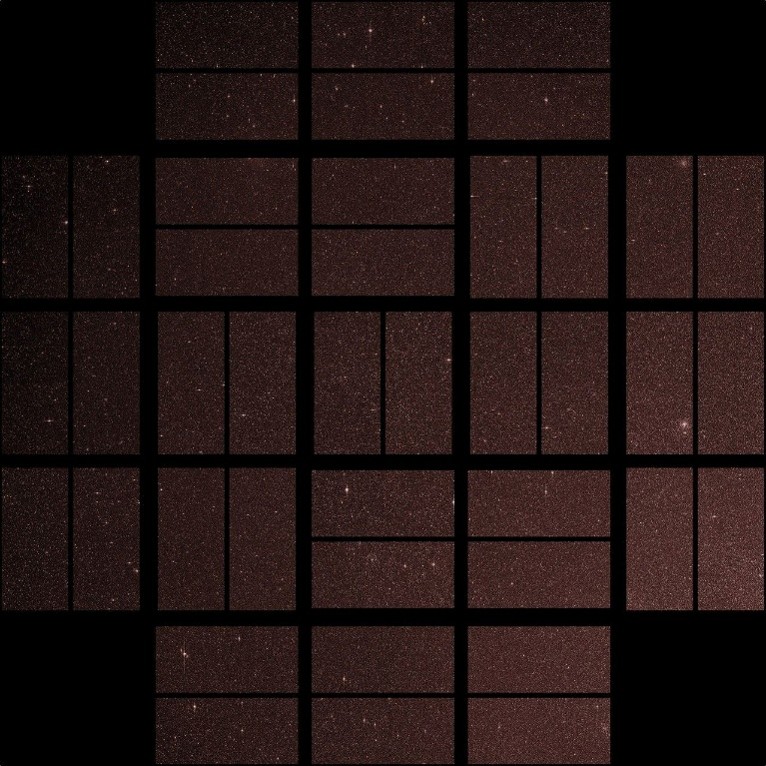 Photos of stars in space.
